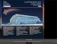 Tablet Screenshot of iluminacionesjust.com